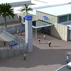בקרוב: כניסה מערבית חדשה לתחנת רכבת ת"א מרכז
